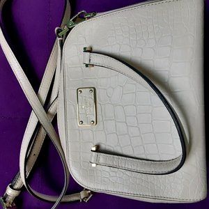 White Kate Spade Cross Body Purse